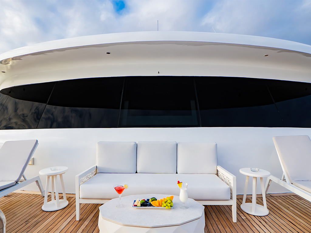 Specialists in Luxury and Distinctive Cruise Experiences / Golden Galapagos Cruises / Award-Winning Luxury Cruise Operator in the Galapagos Islands / Experience the Golden Side: Luxury Sustainable Experiences / We Are Locals: Authentic Galapagos Experience / We Are Women-Led: Crafting Exceptional Luxury Galapagos Tours / Why Golden Galapagos Cruises? / Consult Our Cruise / Our Take on Galapagos / Leading the Way to Sustainability: Carbon-Neutral Galapagos Cruises / Our Luxury Galapagos Cruise Fleet / Golden Immersions / Galapagos In Depth / Galapagos in a Glimpse / Our Lodge in Amazonia