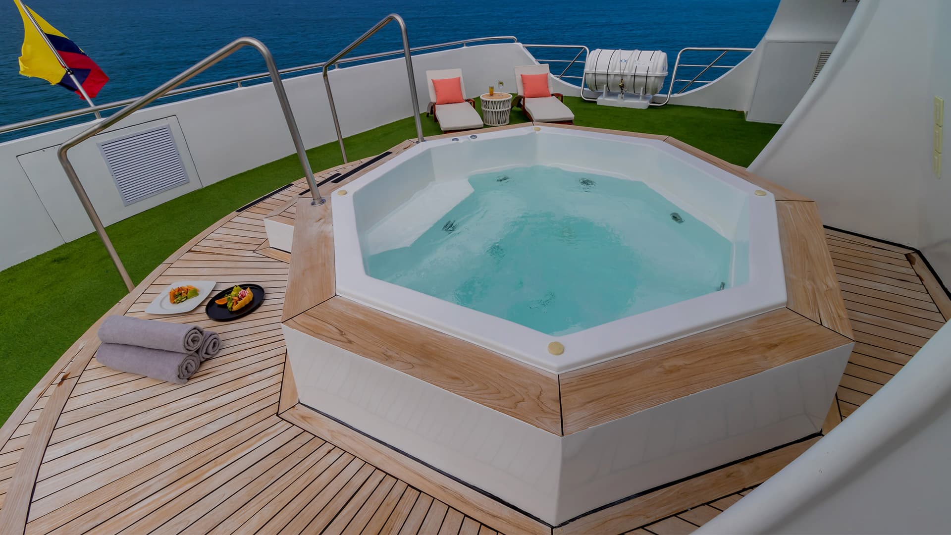 Internal social area Ocean Spray Luxury Cruise