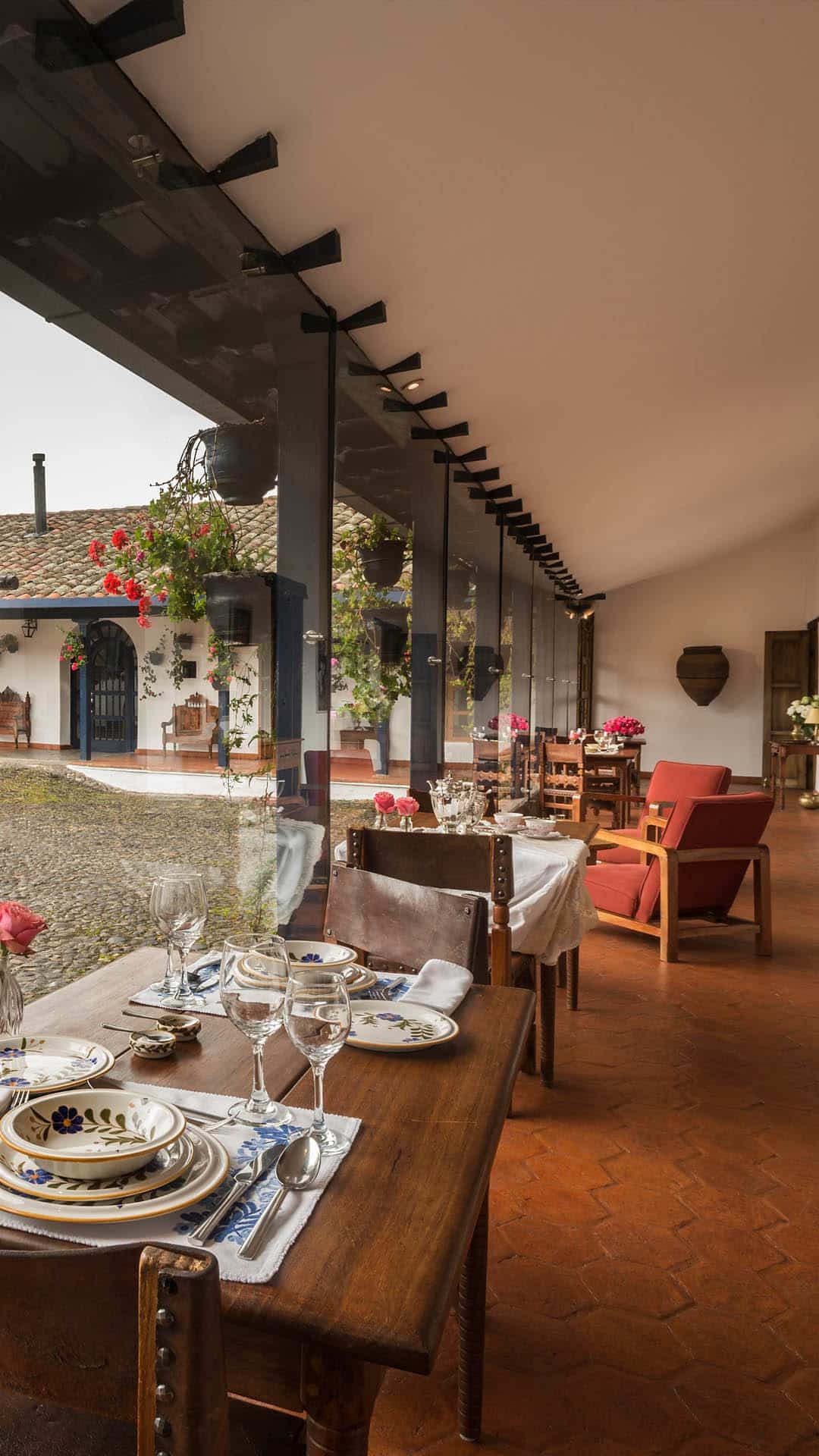 Lunch - Andes Highlands Hacienda Zuleta - Golden Galapagos Cruises