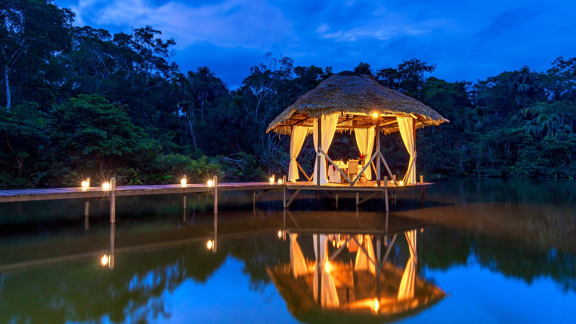 La Selva Eco Lodge Romantic Dinner